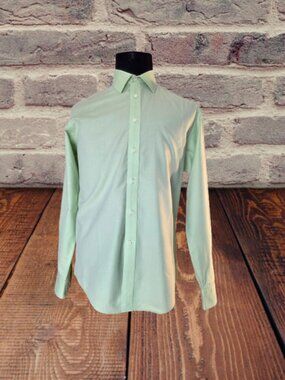 EGARA SLIM FIT MEN'S LONG SLEEVE DRESS SHIRT - SIZE LARGE